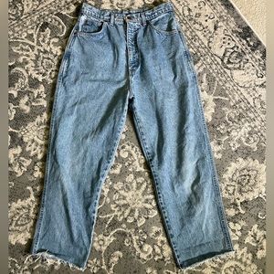 Vintage Lands End Barrel Jean